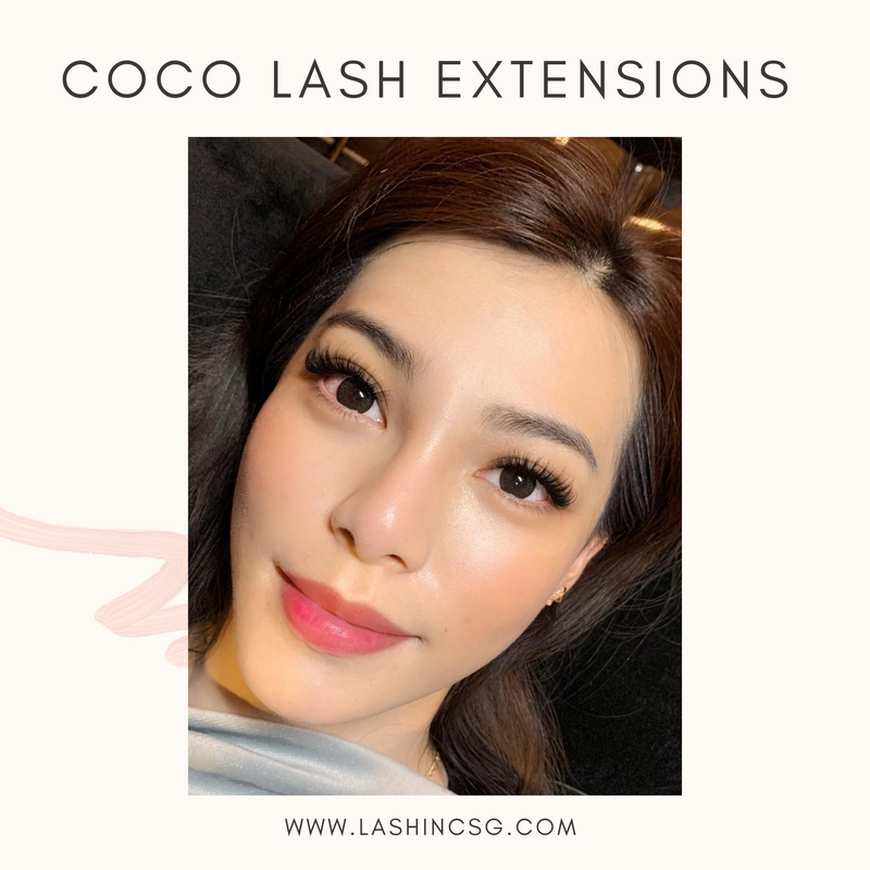 Coco Kim K Volume Lash Extensions Singapore