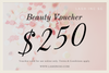 Beauty Gift Vouchers
