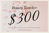 Beauty Gift Vouchers