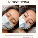 Natural feather stroke Microshading Eyebrow Embroidery Singapore